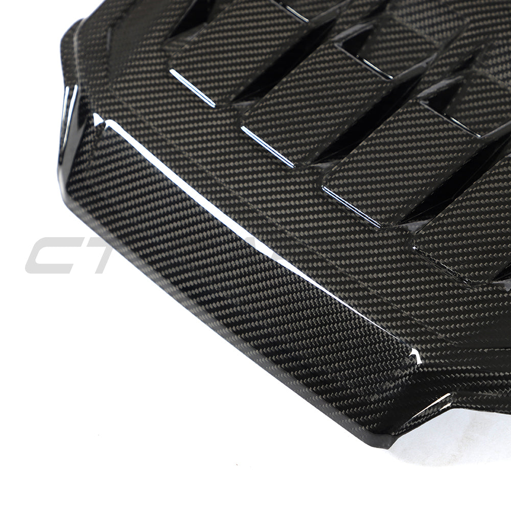 VW GOLF MK8 2020+ GTI CARBON FIBRE ENGINE COVER
