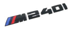 BMW M240i Black Tailgate Badge