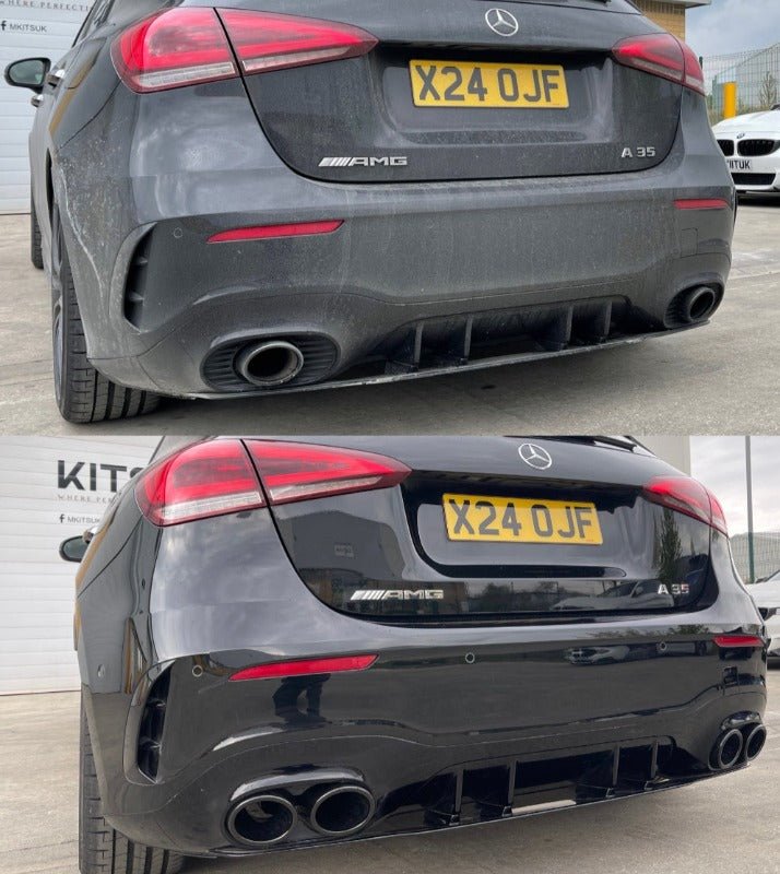 Mercedes A35 Quad Tips