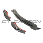MERCEDES E63 W213 2018-2020 PRE-FACELIFT CARBON FIBRE SPLITTER - CT DESIGN