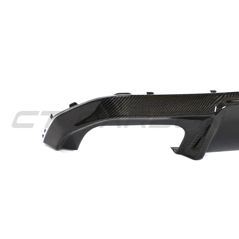 BMW 4 SERIES 2020+ G26 CARBON FIBRE DIFFUSER - V2
