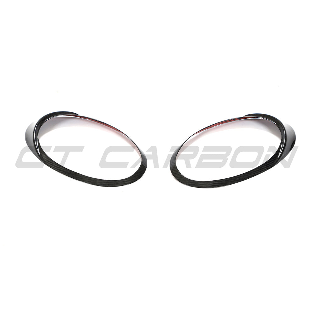 PORSCHE 991 911 2012-2021 CARBON FIBRE HEADLIGHT EYEBROWS