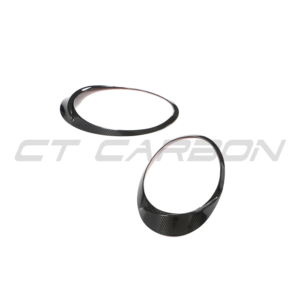 PORSCHE 991 911 2012-2021 CARBON FIBRE HEADLIGHT EYEBROWS