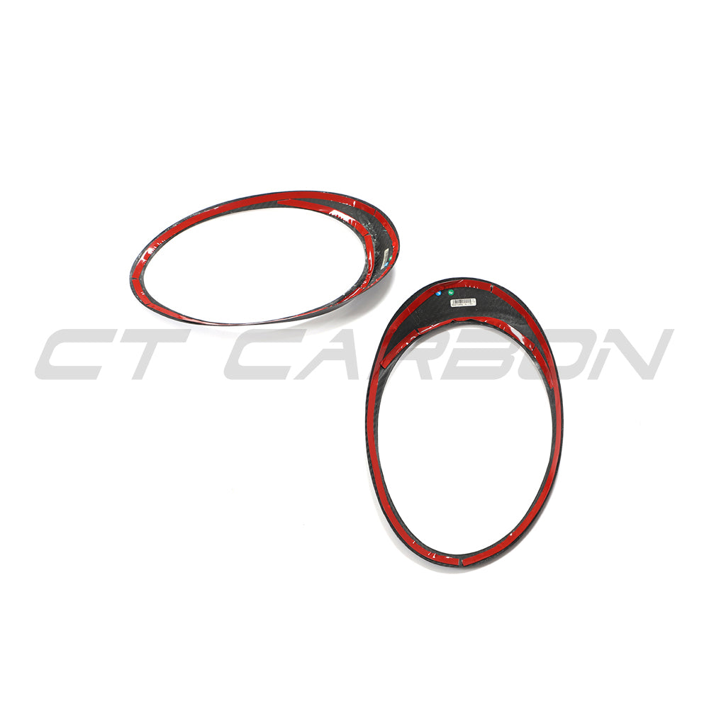 PORSCHE 991 911 2012-2021 CARBON FIBRE HEADLIGHT EYEBROWS