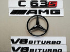 Mercedes W205 C63 C63s Black Badge Package (WITH FRONT GRILLE STAR)