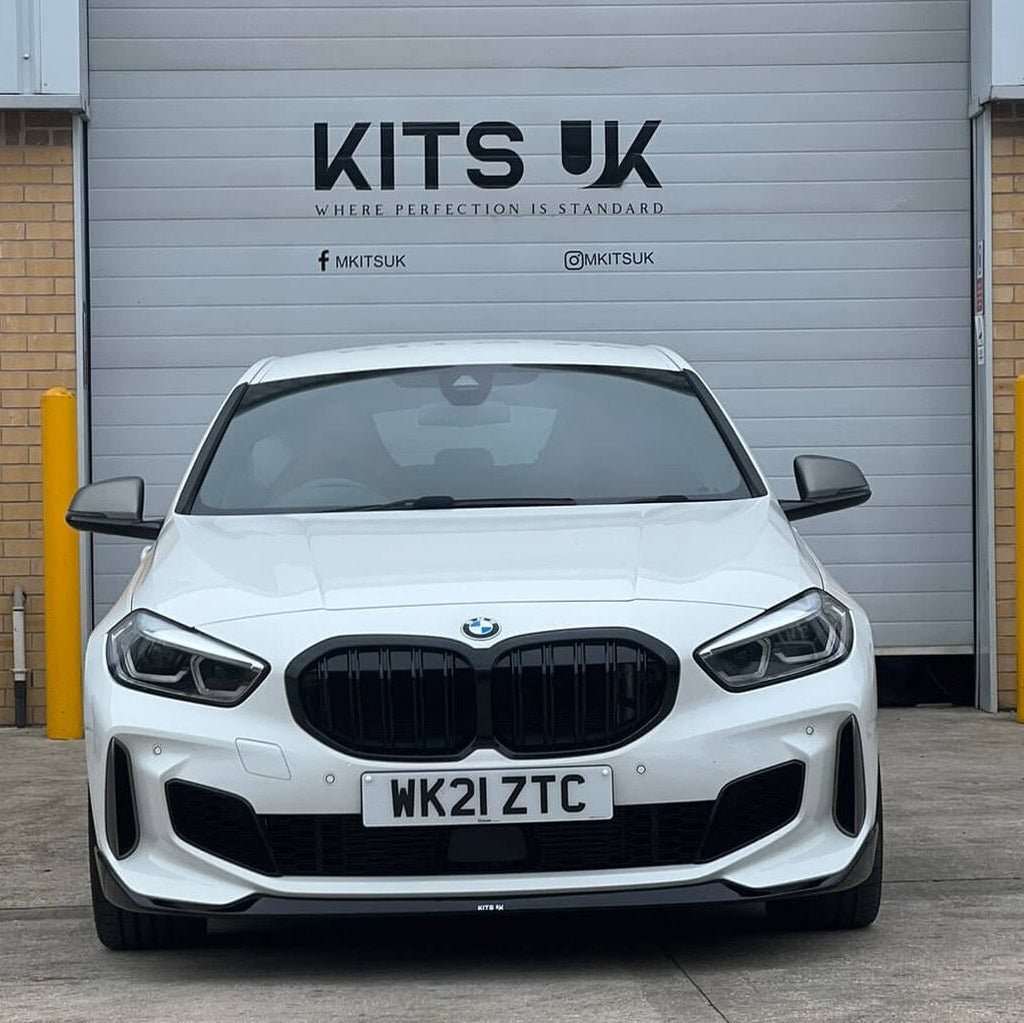 BMW 1 Series F40 grille | Gloss Black Dual Line