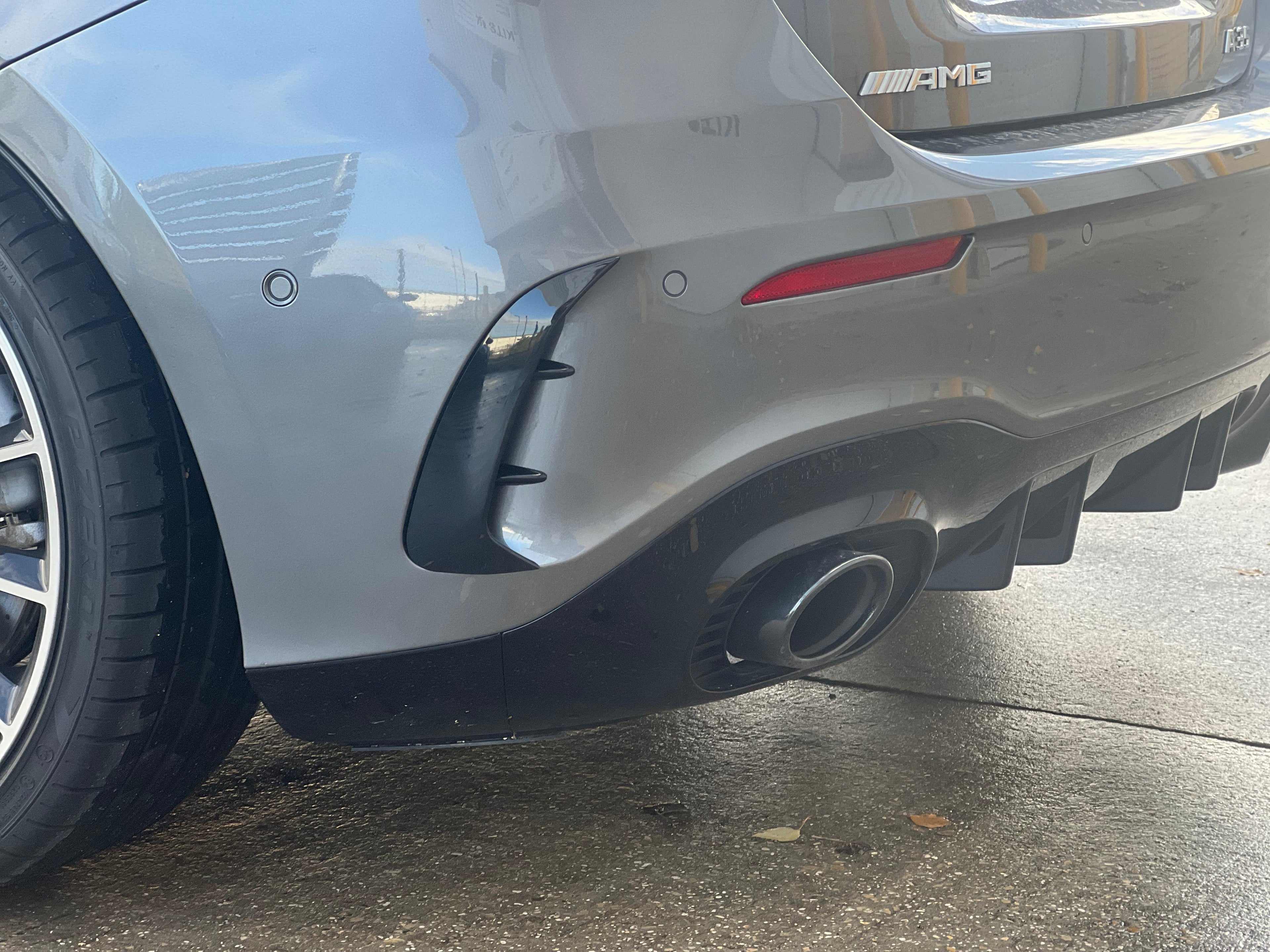 Mercedes W177 A35 Rear Bumper Vents