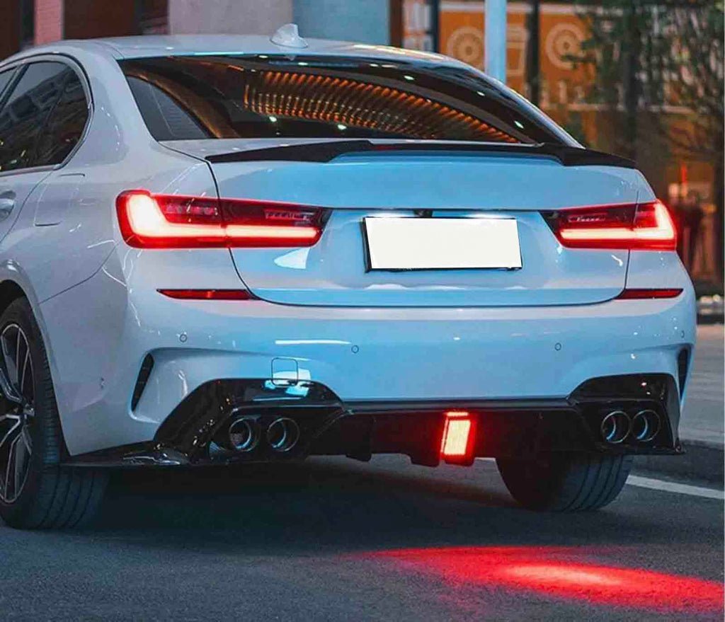 BMW G20 G21 Quad Diffuser DTM Rain Light