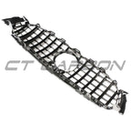 MERCEDES W213 & C238 2017-2020 E-CLASS GLOSS BLACK PANAMERICA GRILLE