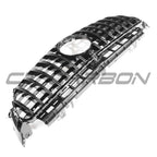 MERCEDES W213 & C238 2017-2020 E-CLASS GLOSS BLACK PANAMERICA GRILLE