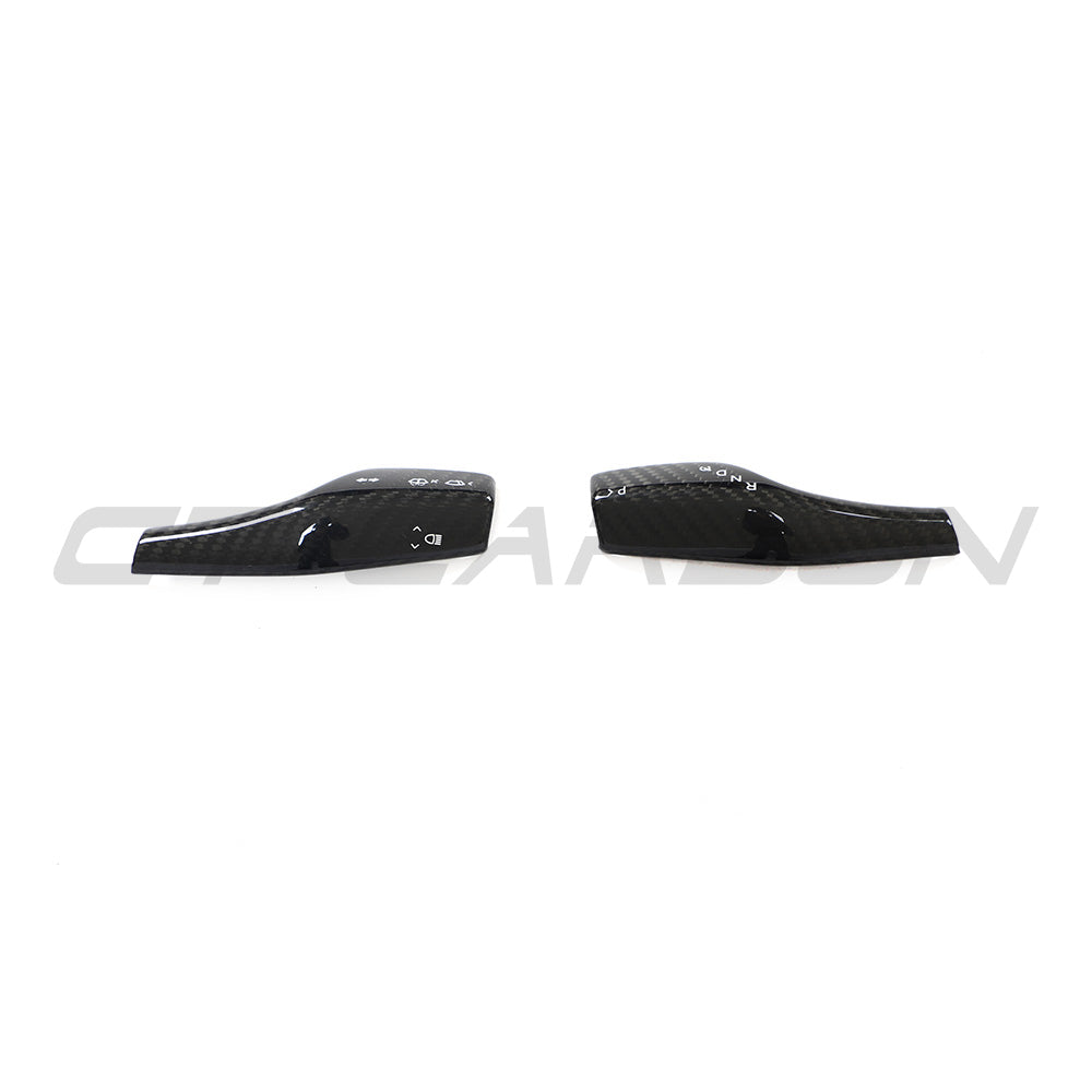 TESLA MODEL 3 & Y 2017+ CARBON FIBRE STALK COVER