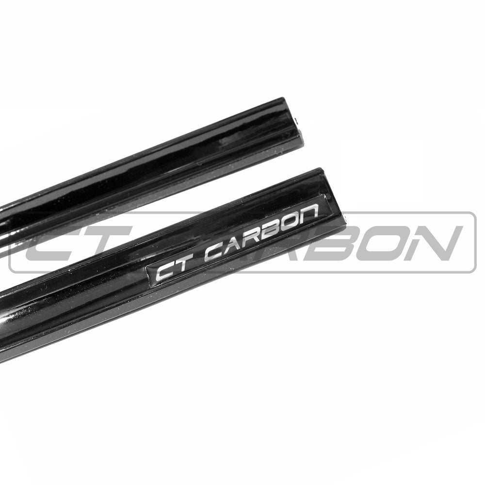 VOLKSWAGEN POLO MK5 2014-2017 GLOSS BLACK SIDE SKIRTS