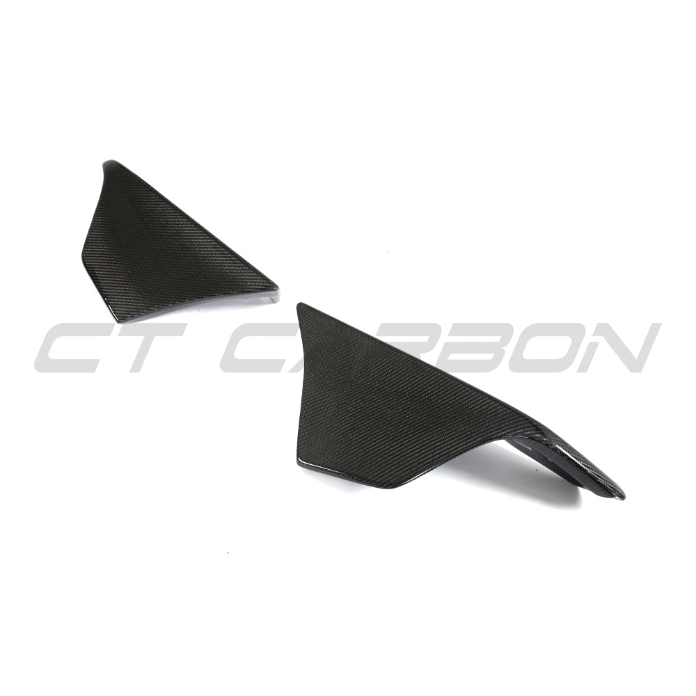 TOYOTA SUPRA 2019+ A90 CARBON FIBRE FRONT BUMPER CORNERS