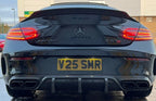 Mercedes W205 C63s/C63 Coupé 2DR Carbon Fibre Diffuser - OEM+ CT STYLE