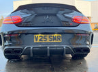 Mercedes W205 C63s/C63 Coupé 2DR Carbon Fibre Diffuser - OEM+ CT STYLE