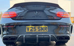 Mercedes C63/C63S W205 2DR Coupé Carbon Fibre Spoiler - DUCKTAIL PS STYLE