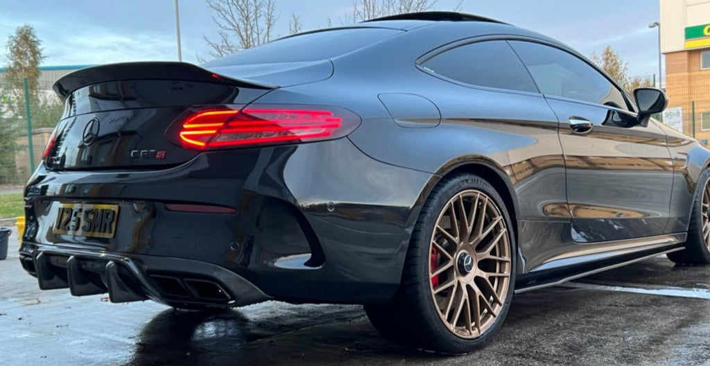 Mercedes W205 C63s/C63 Coupé 2DR Carbon Fibre Diffuser - OEM+ CT STYLE