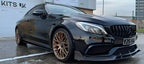 Mercedes W205 C63 Coupe Carbon Fibre Splitter– B Style