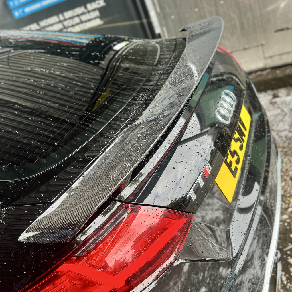 CF Style Carbon Fibre Boot Spoiler for Audi 8S TT TTS MK3 15-20