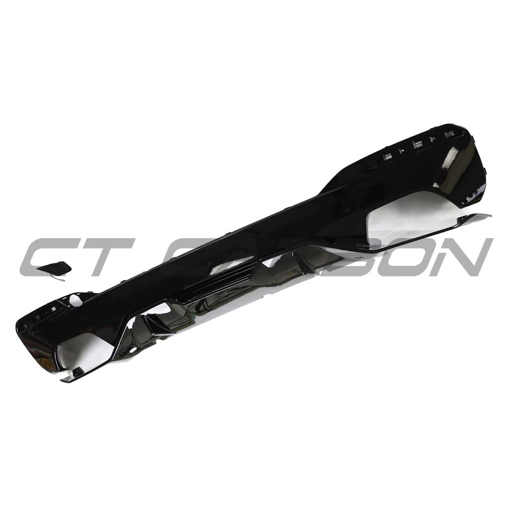 BMW G30/G31 5 SERIES 2020-2024 LCI GLOSS BLACK DIFFUSER - MP STYLE