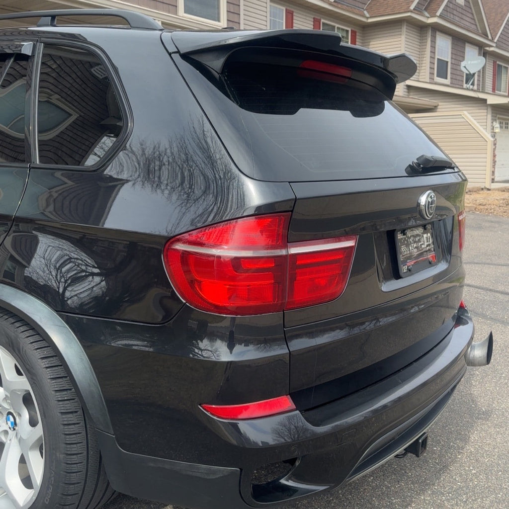 MP Style Gloss Black Roof Spoiler for BMW E70 X5 08-14