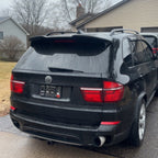 MP Style Gloss Black Roof Spoiler for BMW E70 X5 08-14