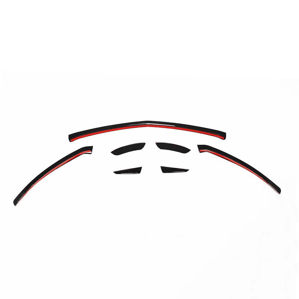 MERCEDES A-CLASS V177 & W177 2018-2022 GLOSS BLACK SPLITTER & CANARDS