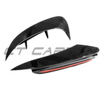 MERCEDES A-CLASS A35 W177 2018+ GLOSS BLACK REAR BUMPER CORNERS