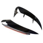 MERCEDES A-CLASS A35 W177 2018+ GLOSS BLACK REAR BUMPER CORNERS