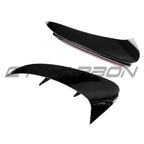 MERCEDES A-CLASS A35 W177 2018+ GLOSS BLACK REAR BUMPER CORNERS