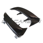 MERCEDES A-CLASS A35 V177 GLOSS BLACK REAR BUMPER CORNERS