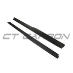 BMW F80 M3 2014-2020 CARBON FIBRE SIDE SKIRTS - V3