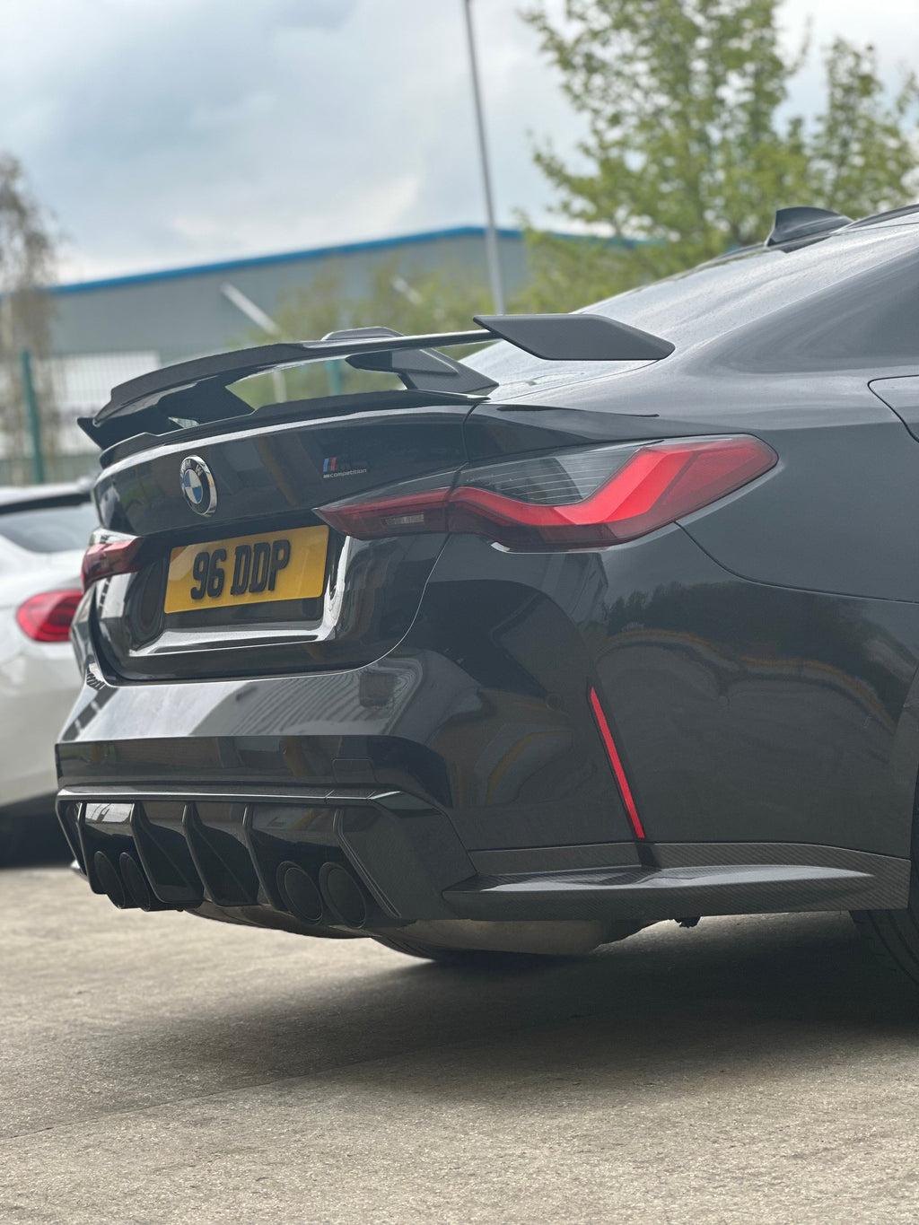 BMW G80/G81 M3 - Rear Bumper Corners OEM Style