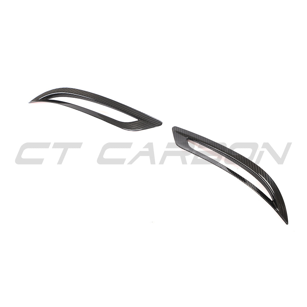 TESLA MODEL 3 2017-2023 CARBON FIBRE REAR REFLECTOR COVER