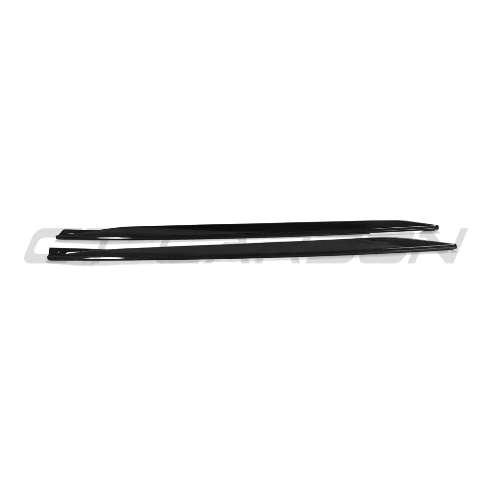 BMW 4 SERIES 2020+ G26 & i4 CARBON FIBRE SIDE SKIRTS