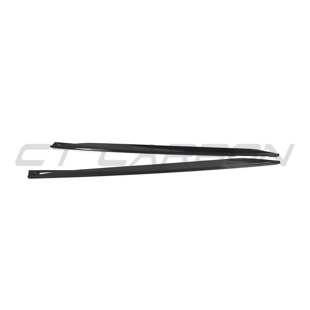BMW 4 SERIES 2020+ G26 & i4 CARBON FIBRE SIDE SKIRTS