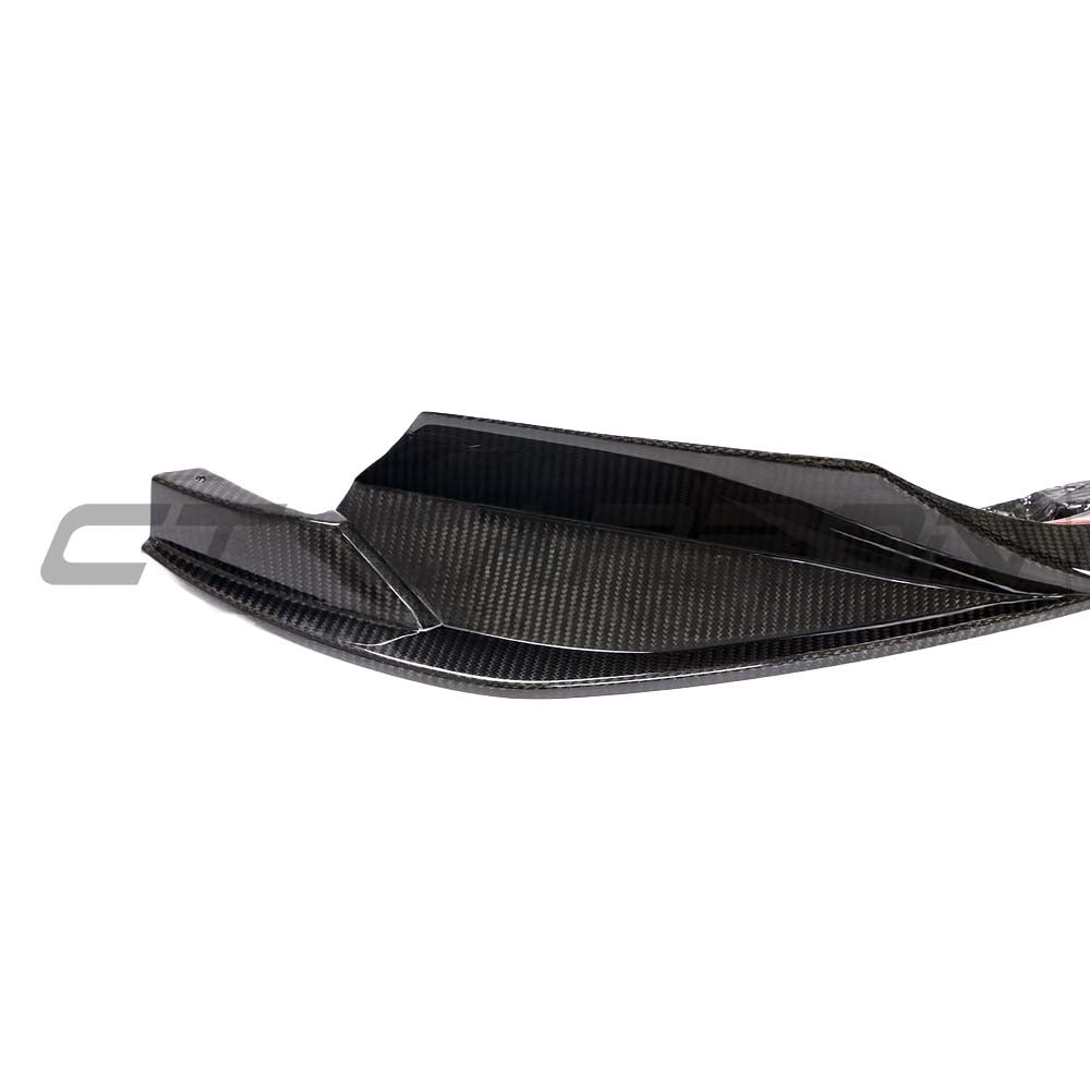 BMW M3/M4 G80/G81/G82/G83 CARBON FIBRE SPLITTER - V2 - CT DESIGN