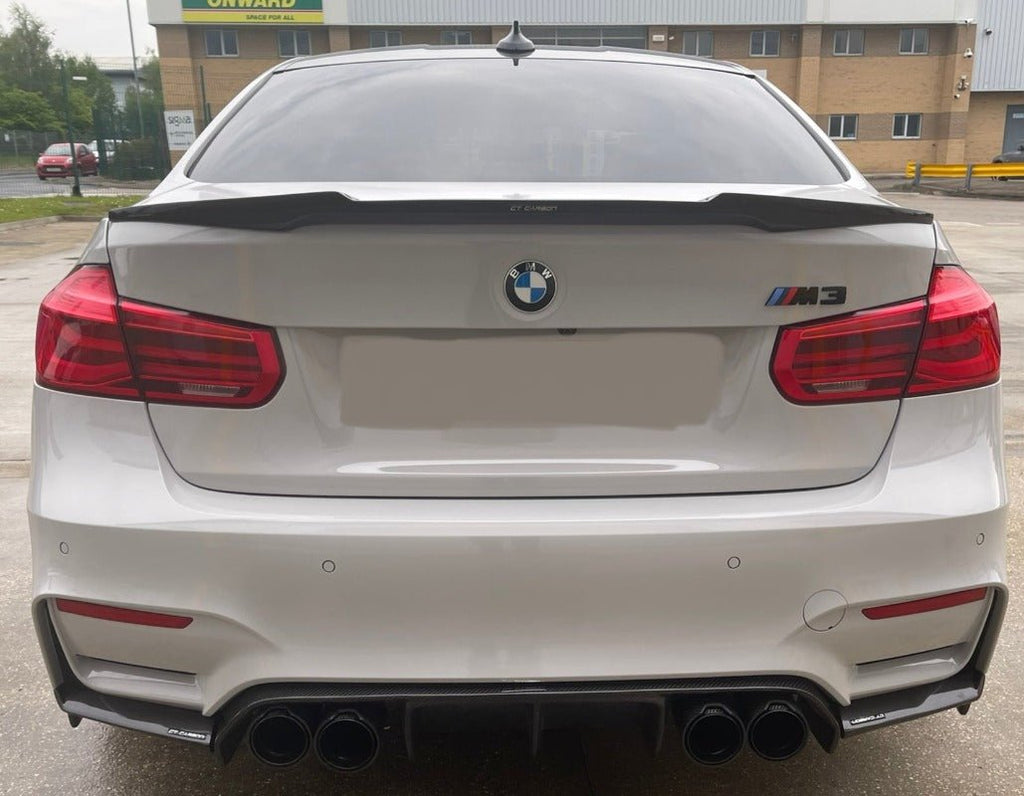 BMW M3/M4 (F80/F82/F83) Carbon Fibre V Style Diffuser