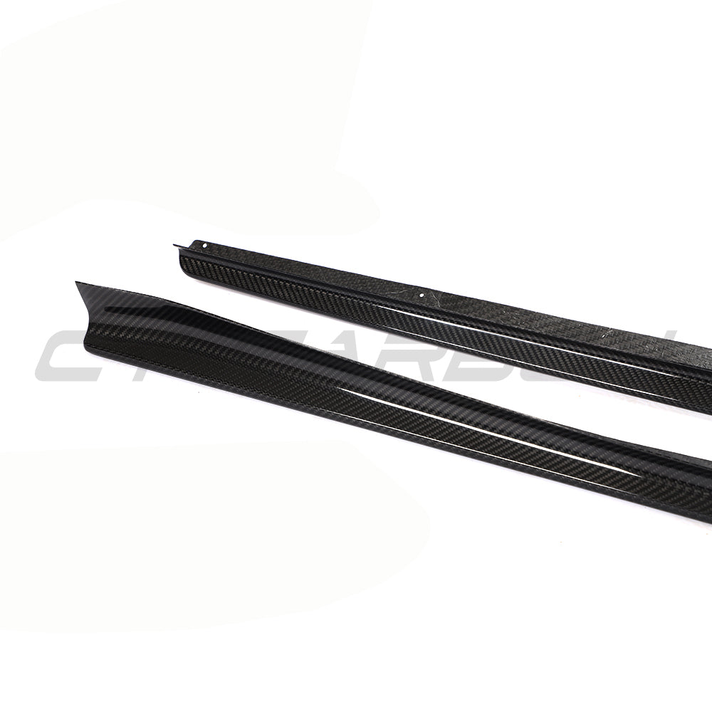 BMW 8 SERIES & M8 G16/F93 2019-2025 CARBON FIBRE SIDE SKIRTS - V2