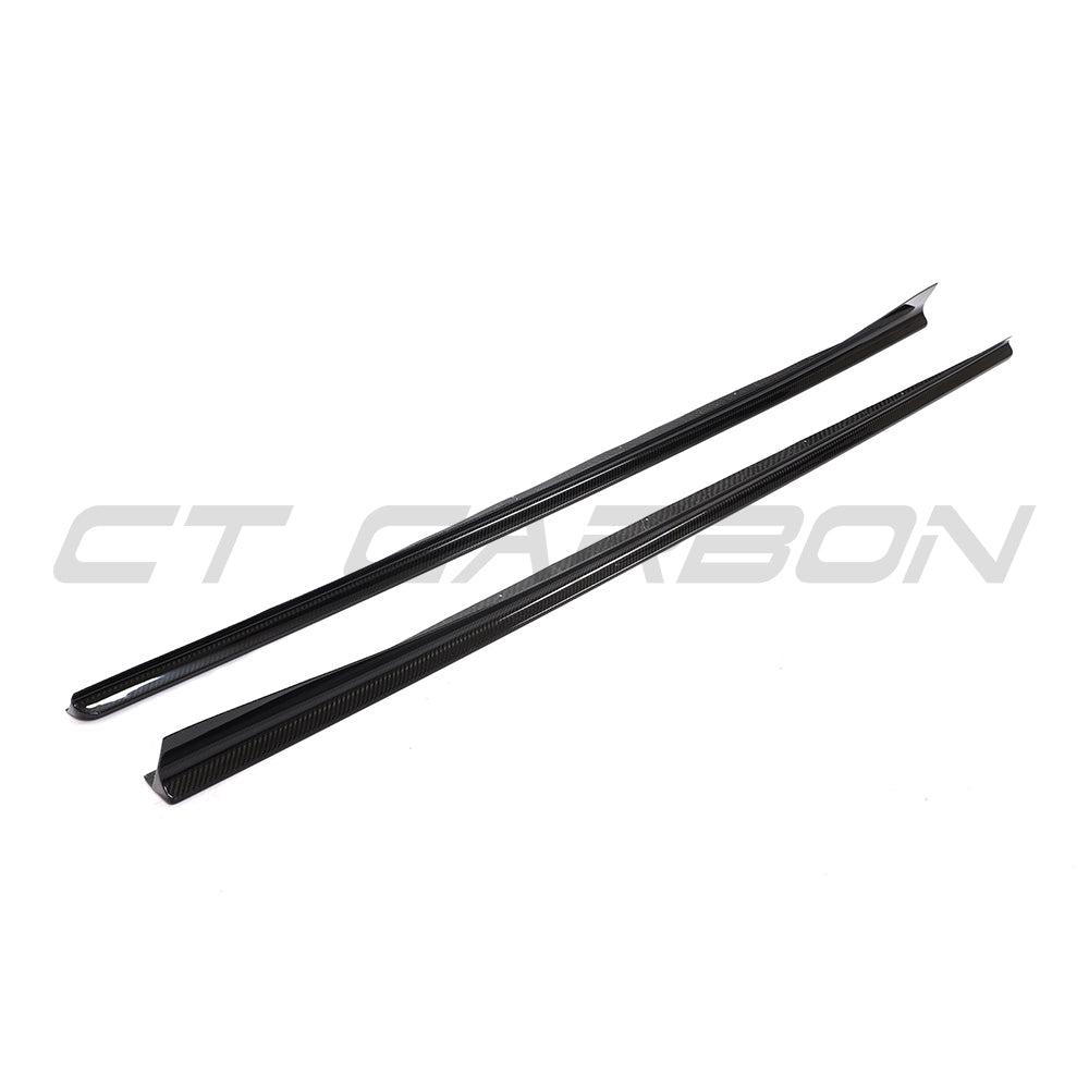 BMW 8 SERIES & M8 G15/F92 2019-2025 CARBON FIBRE SIDE SKIRTS - V1