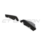 TOYOTA SUPRA 2019+ A90 CARBON FIBRE REAR BUMPER CORNERS