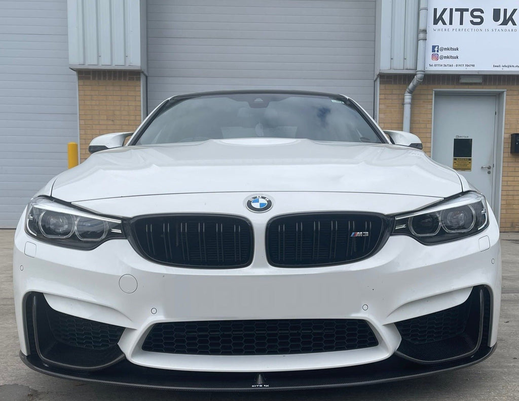 BMW M3/M4 (F80/F82/F83) MP Style Carbon Fibre Splitter (3pcs)