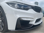 BMW M3/M4 (F80/F82/F83) MP Style Carbon Fibre Splitter (3pcs)