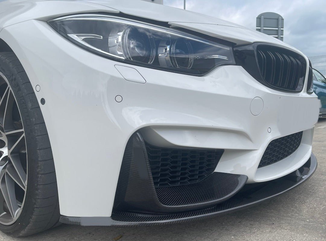 BMW M3/M4 (F80/F82/F83) MP Style Carbon Fibre Splitter (3pcs)