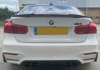 BMW F80 F30 Carbon Fibre V Style Spoiler | M3 Style Rear Wing