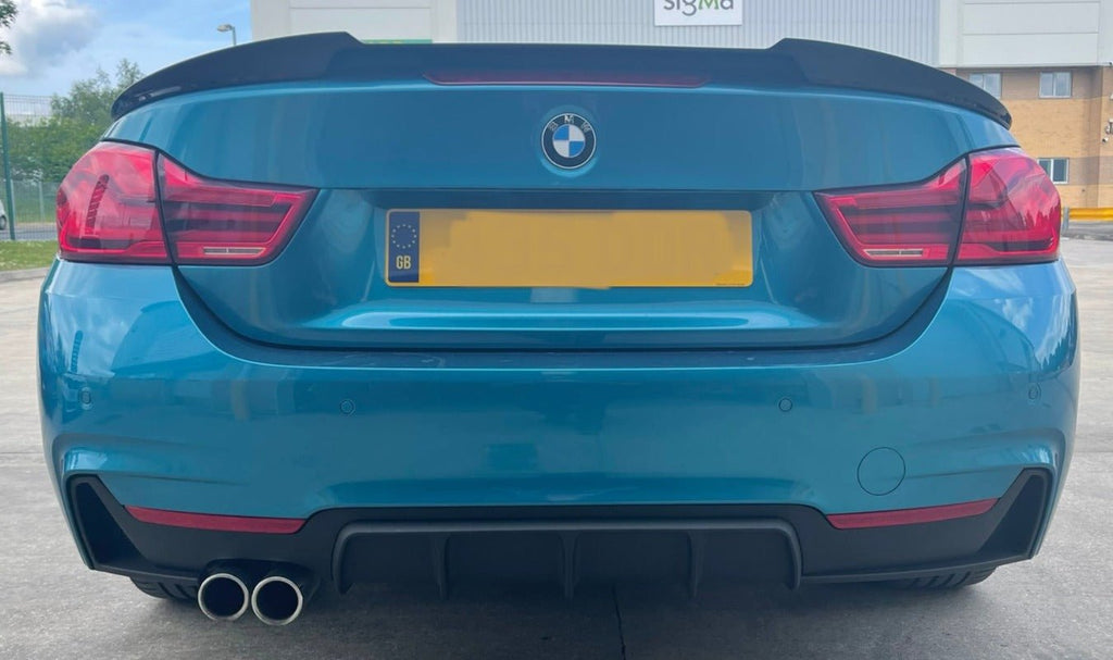 BMW F33 / 4 Series Convertible V Style Spoiler