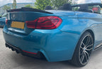 BMW F33 / 4 Series Convertible V Style Spoiler