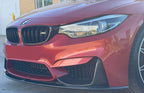 BMW M3/M4 (F80/F82/F83) MP Style Carbon Fibre Splitter (3pcs)