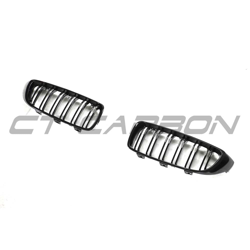 BMW M3 F80 2014-2020 DOUBLE SLAT BLACK GRILLE