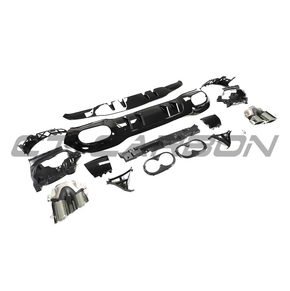 MERCEDES W177 2018-2022 A-CLASS GLOSS BLACK KIT